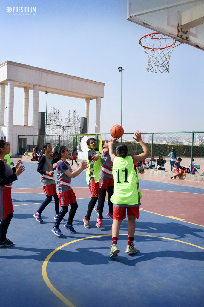 Presidium Gurgaon-57, OUR PRESIDIANS WIN THE INTER-PRESIDIUM BASKETBALL CHAMPIONSHIP